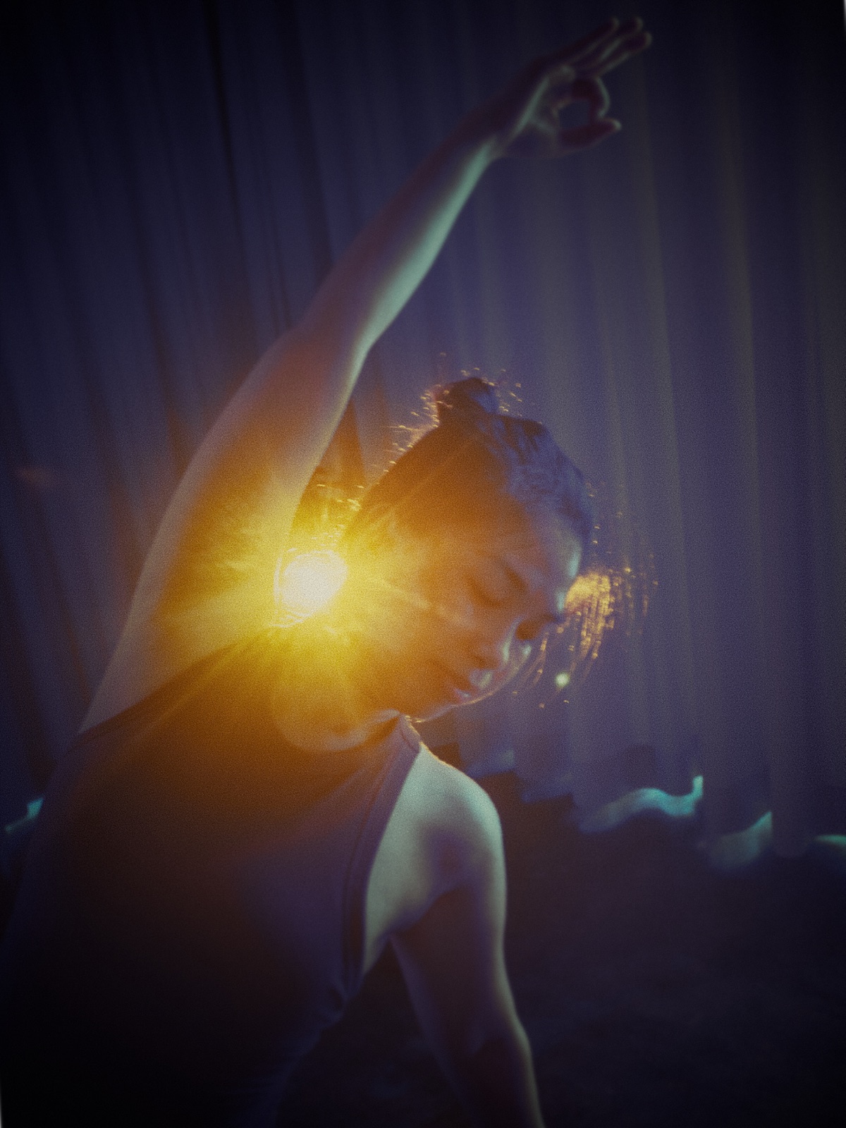Yoga — ngửa mặt lên trời